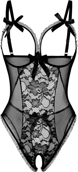 Avidlove Sexy Lingerie for Women One Piece Lace Babydoll Sleepwear Bodysuit