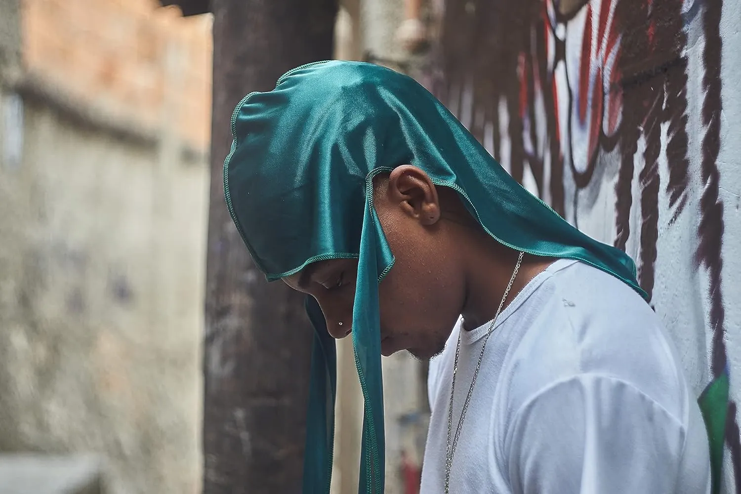 ForceWave 2 Pieces Silky Durag Pack for Men Women Waves, Premium Satin Deluxe Du-rag