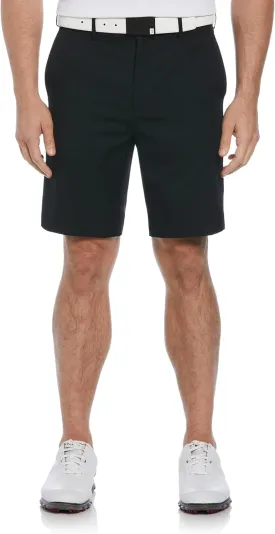 PGA TOUR Men's 9" Golf Shorts with Expandable Waistband, Flat Front, Moisture-Wicking, Sun Protection, Stretch, Lightweight